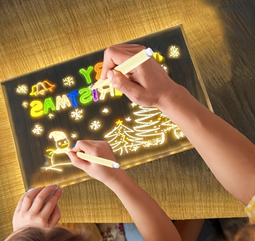 ¡Estimula la creatividad de los más pequeños con luz y color!