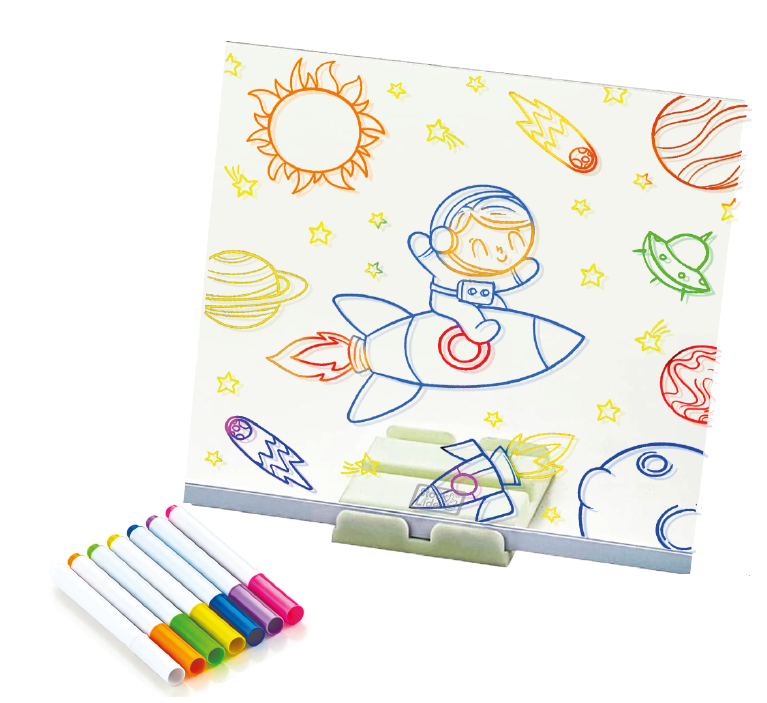 ¡Estimula la creatividad de los más pequeños con luz y color!